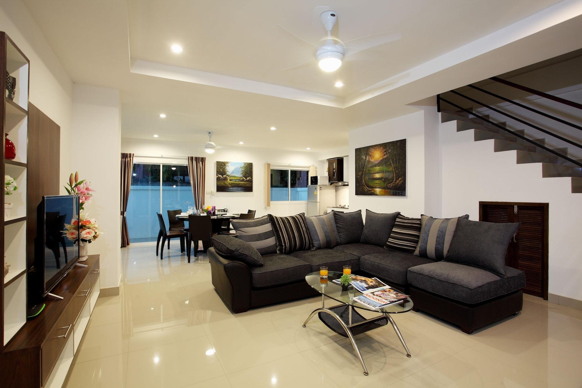 Kata Hill View Villas By Kata Sea View Villas Ngoại thất bức ảnh